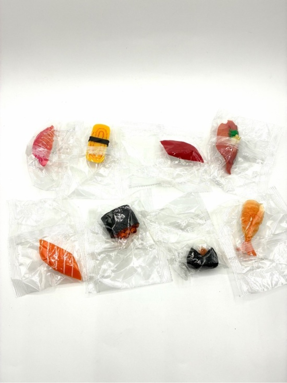 New Sealed Sushi Refrigerator Magnets Lot of 8 Miniature Kawaii Japanese Food